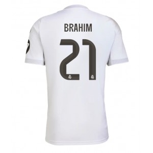 Real Madrid Brahim Diaz #21 Jalkapallovaatteet Kotipaita 2025-26 Lyhythihainen